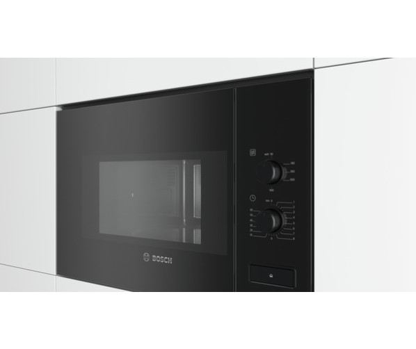 Bosch BFL550MB0 inbouw magnetron - zwart - nis 38 cm.