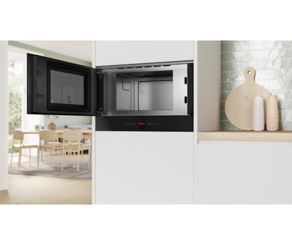 Bosch BFL7221B1 inbouw magnetron - zwart