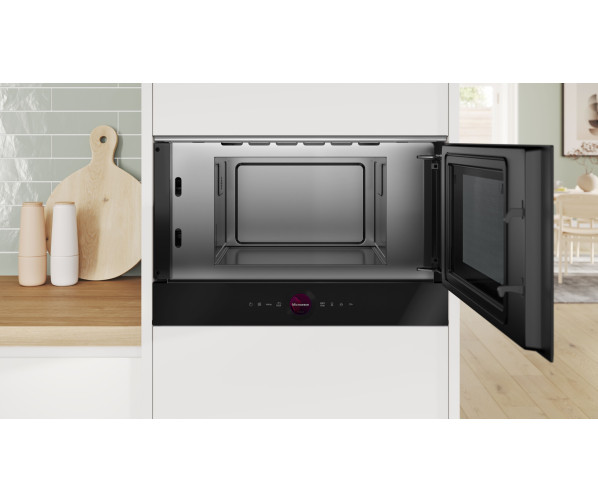 Bosch BFR7221B1 inbouw magnetron - zwart