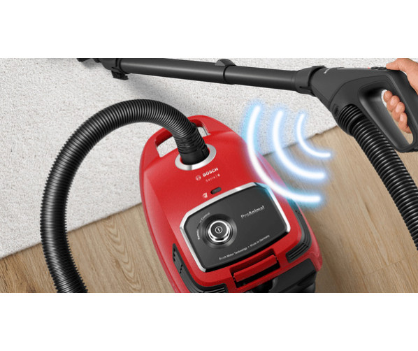 Bosch BGB6PET2 stofzuiger - ProAnimal - rood