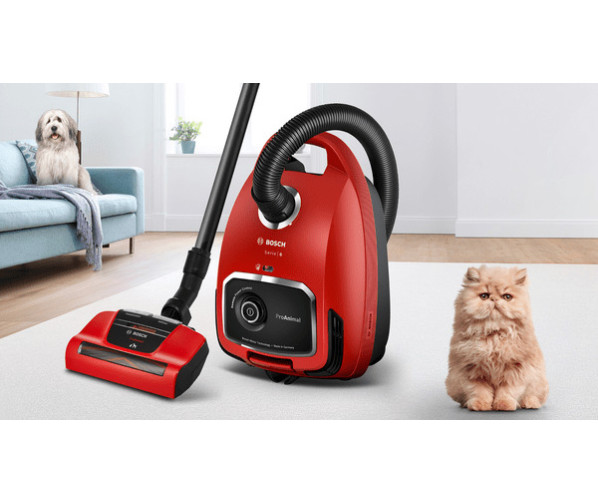 Bosch BGB6PET2 stofzuiger - ProAnimal - rood