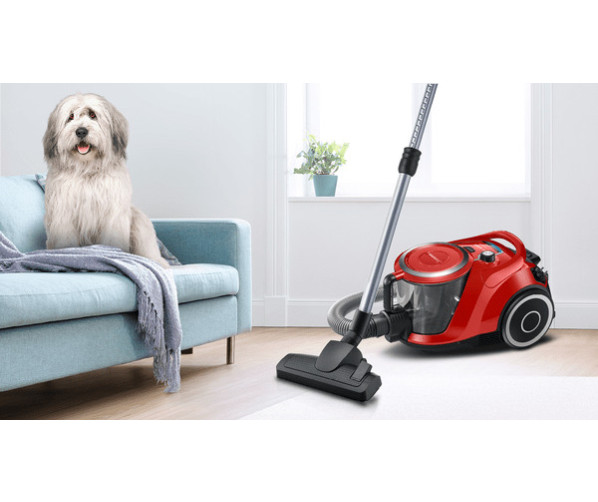 Bosch BGS41PET1 stofzuiger - rood - ProAnimal