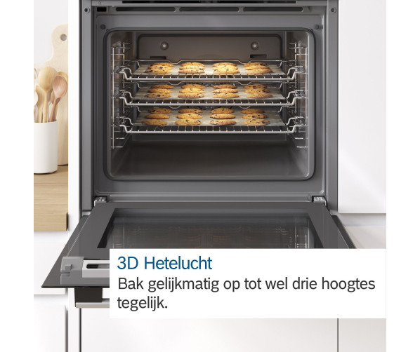 Bosch HBA537BS0 inbouw oven - roestvrijstaal 