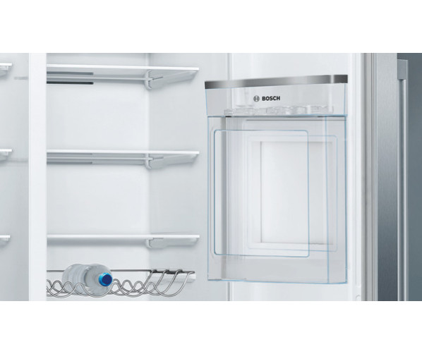 Bosch KAG93AIEP rvs side-by-side koelkast - roestvrijstaal