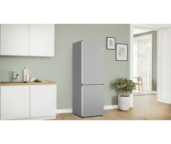 Bosch KGN362LBF vrijstaande koelkast - rvs-look