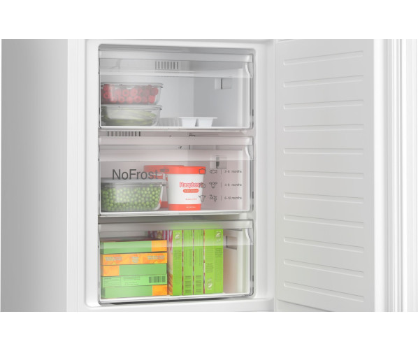 Bosch KGN392WCF vrijstaande koelkast - wit