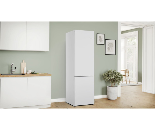 Bosch KGN392WCF vrijstaande koelkast - wit