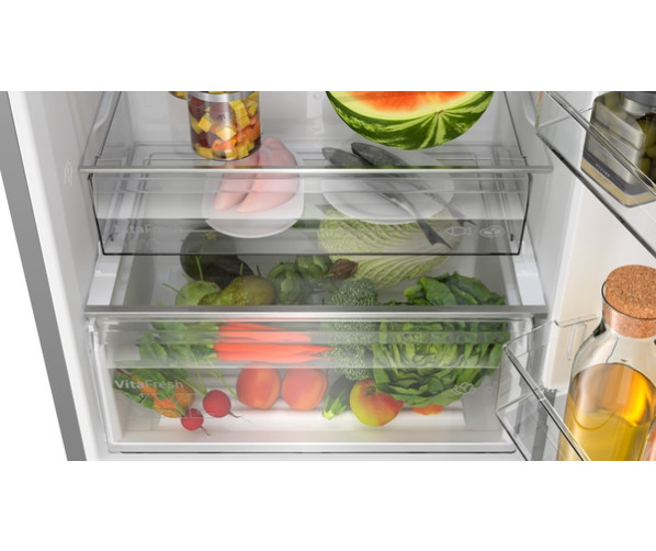 Bosch KGN49EICF vrijstaande koel/vriescombinatie - rvs