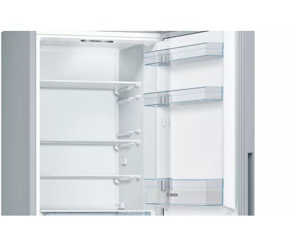 Bosch KGV362LEA vrijstaande koelkast - rvs-look