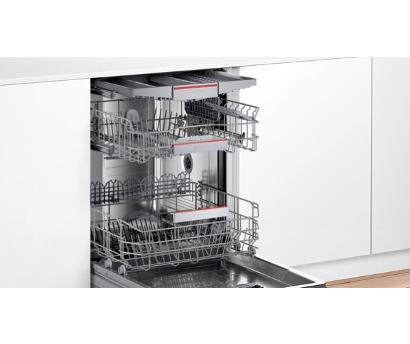 Bosch SBD6TCX00E verhoogde inbouw vaatwasser met besteklade