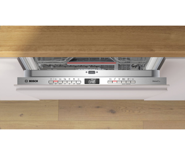 Bosch SBV4HAX21E verhoogde inbouw vaatwasser met Silence Plus