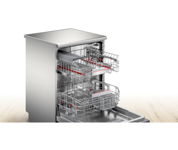 Bosch SMS4HBI00N vrijstaande vaatwasser - rvs-look - Home Connect