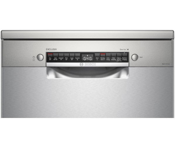 Bosch SMS4HBI00N vrijstaande vaatwasser - rvs-look - Home Connect