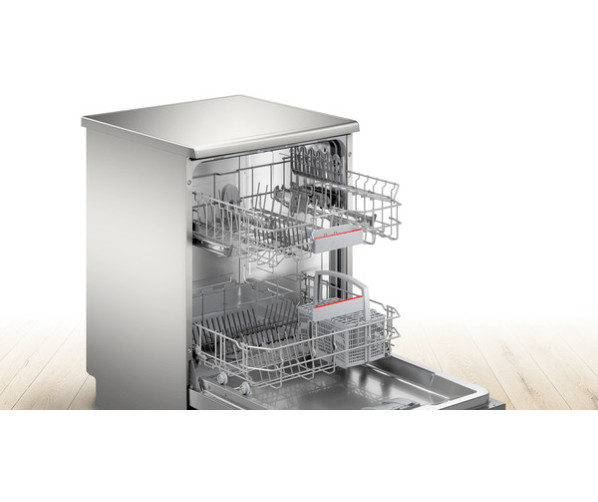 Bosch SMS4HTI37E vrijstaande vaatwasser - rvs-look