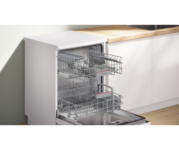 Bosch SMS4HUW09E vrijstaande vaatwasser - wit met HomeConnect