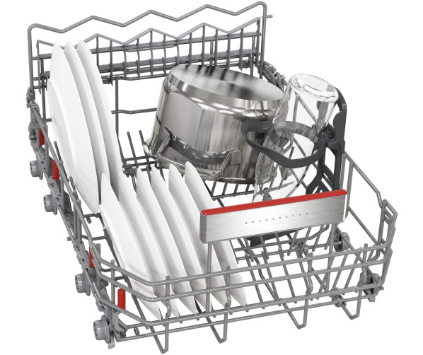 Bosch SPV6YMX08E smalle inbouw vaatwasser - 45 cm - zeolith