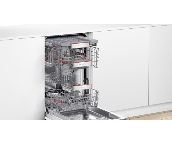 Bosch SPV6YMX08E smalle inbouw vaatwasser - 45 cm - zeolith