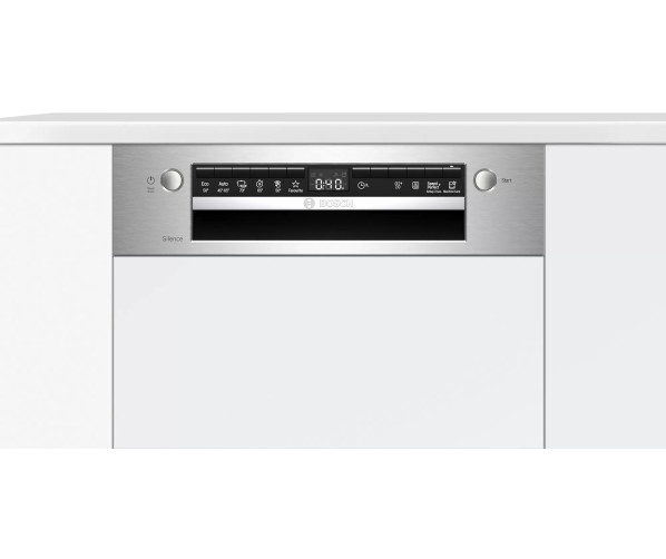 Bosch SRI4HKS53E smalle inbouw vaatwasser - 45 cm. breed - half geint