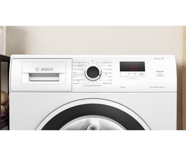Bosch WGE03408NL wasmachine met 8 kg. en 1400 toeren - serie 2