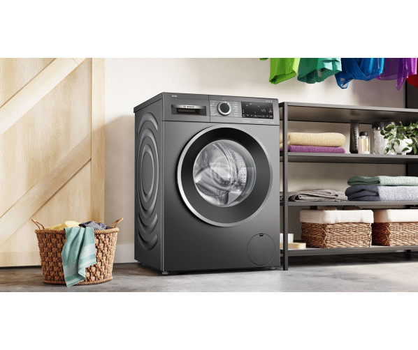 Bosch WGG244FINL wasmachine - cast iron grey grijs