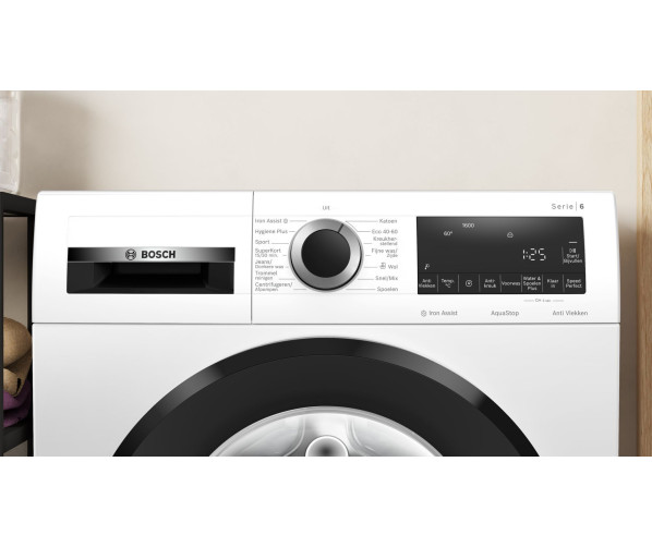 Bosch WGG246Z7NL wasmachine met 1600 toeren en 9 kg. vulgewicht