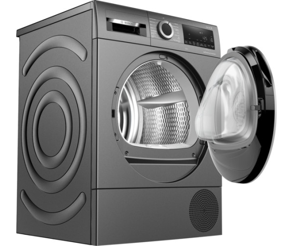 Bosch WQG235DINL warmtepomp droger in kleur cast iron grey