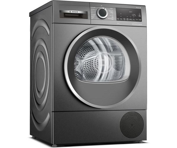 Bosch WQG235DINL warmtepomp droger in kleur cast iron grey