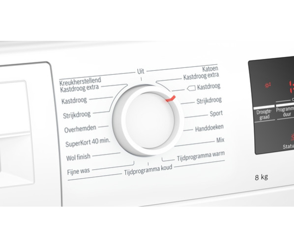 Bosch WTR88T40NL warmtepomp droger - energieklasse A+++