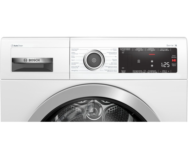 Bosch WTX88M40FG warmtepompdroger met AutoClean