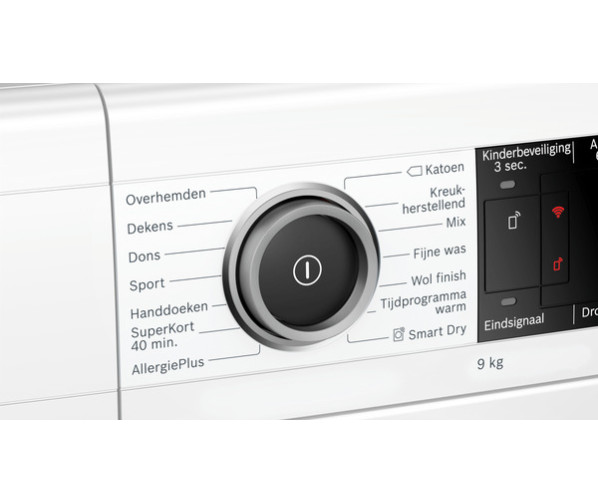 Bosch WTXH8M10NL warmtepomp droger - 9 kg.