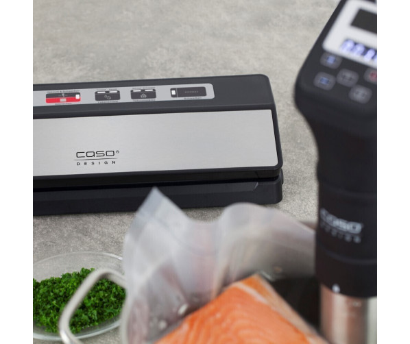 CASO VR 390 & Grass inbouw ladeinleg met vacumeersealer