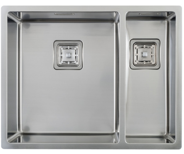 Caressi CA3415Q10 vlak inbouw / onderbouw spoelbak