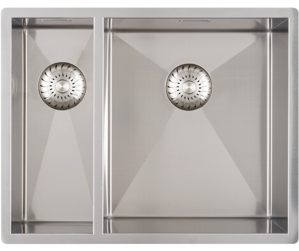 Caressi CAPP1534R6R0 dubbele spoelbak - rvs