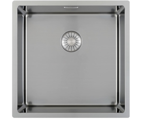 Caressi CAPP46D46R10 vlak inbouw / onderbouw spoelbak voor diep werkblad