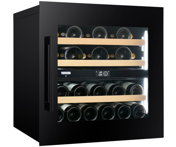 Dunavox DVP-25.65DB inbouw wijnkoelkast - zwart