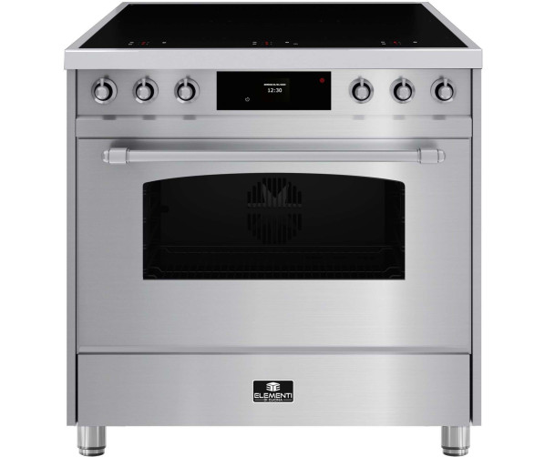 Elementi di Cucina EC9036-IX-S inductie fornuis - klassiek - rvs