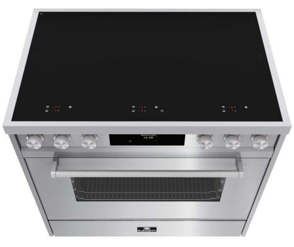 Elementi di Cucina EM9036-IX-S inductie fornuis - rvs
