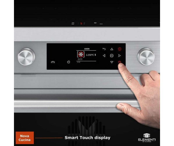 Elementi di Cucina EM9036-IX-S inductie fornuis - rvs