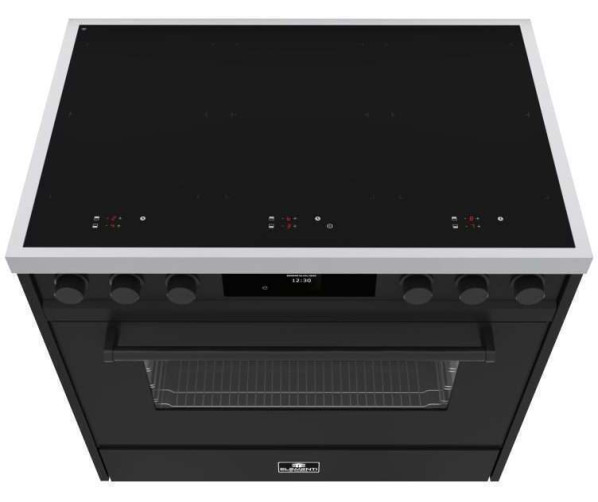 Elementi di Cucina EM9036-MZ-IX-B inductie fornuis - modern - mat zwart