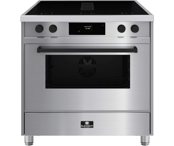 Elementi di Cucina IM9034-IX-B inductie fornuis met afzuiging - rvs