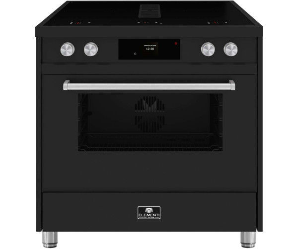Elementi di Cucina IM9034-MZ-S inductie fornuis met afzuiging - mat zwart