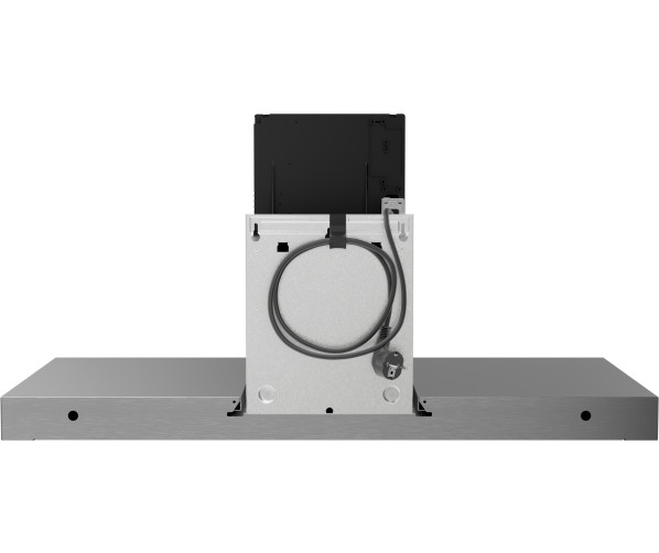 Etna AB290RVS strakke blok afzuigkap - rvs - 90 cm. breed