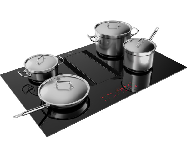Etna AKI380ZT inbouw inductie kookplaat met afzuiging
