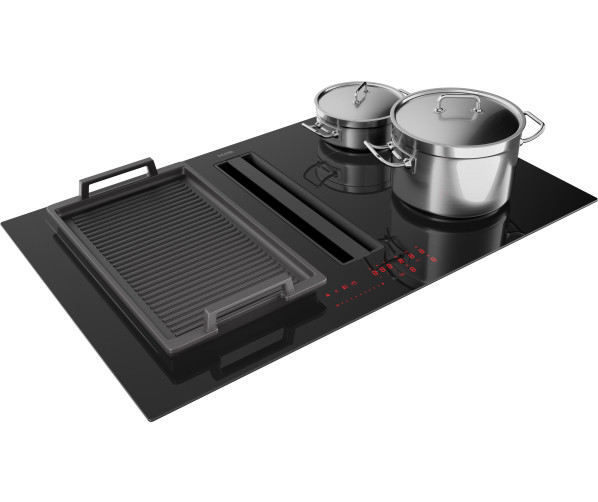 Etna AKI680ZT inbouw inductie kookplaat met afzuiging 