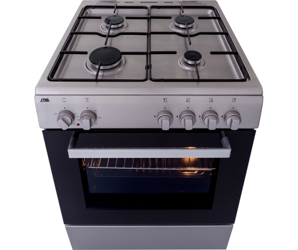 Etna FGV160RVS fornuis roestvrijstaal