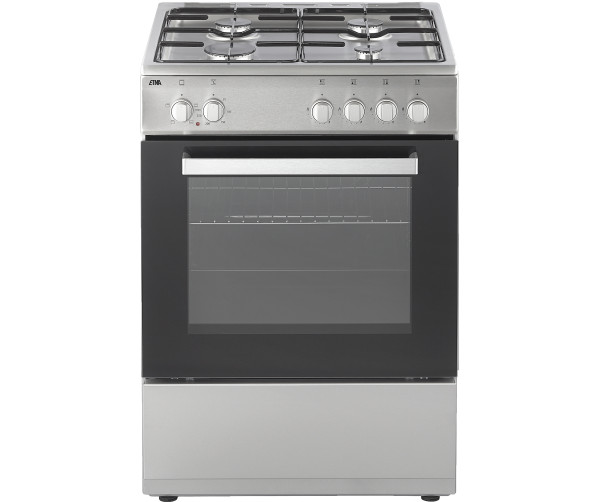 Etna FGV160RVS fornuis roestvrijstaal