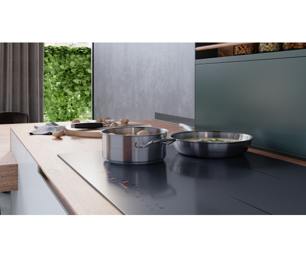 Etna KIF780DS inbouw inductie kookplaat - 80 cm. breed 