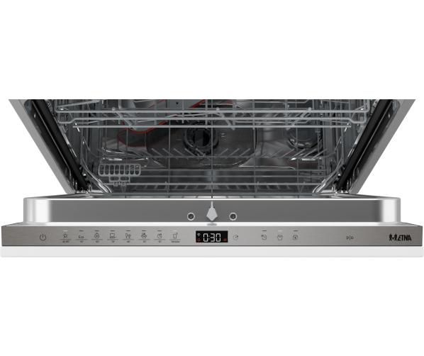 Etna VW342HCP verhoogde inbouw vaatwasser met 42 dB en ConnectLife