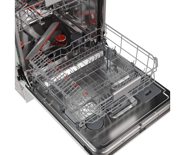 Etna VW938CR inbouw vaatwasser - super stil 38 dB
