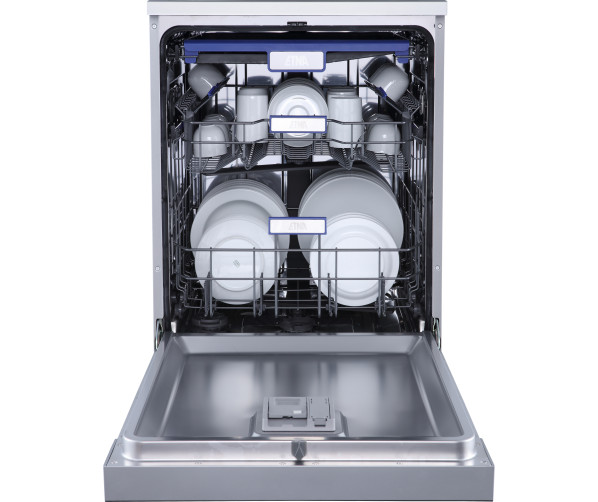 Etna VWV243RVS vrijstaande vaatwasser - rvs